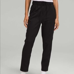 Lululemon Black Stretch High Rise 7/8 Length size 10